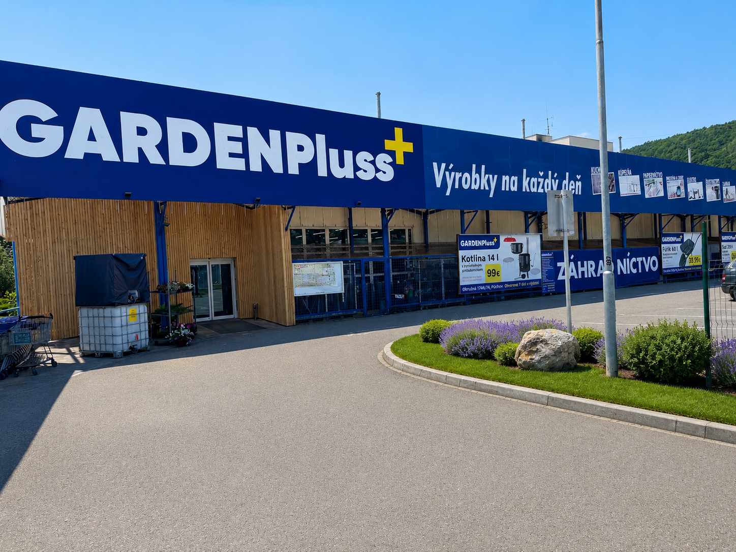 Predajňa GardenPluss Púchov – Okružná 1746/74
