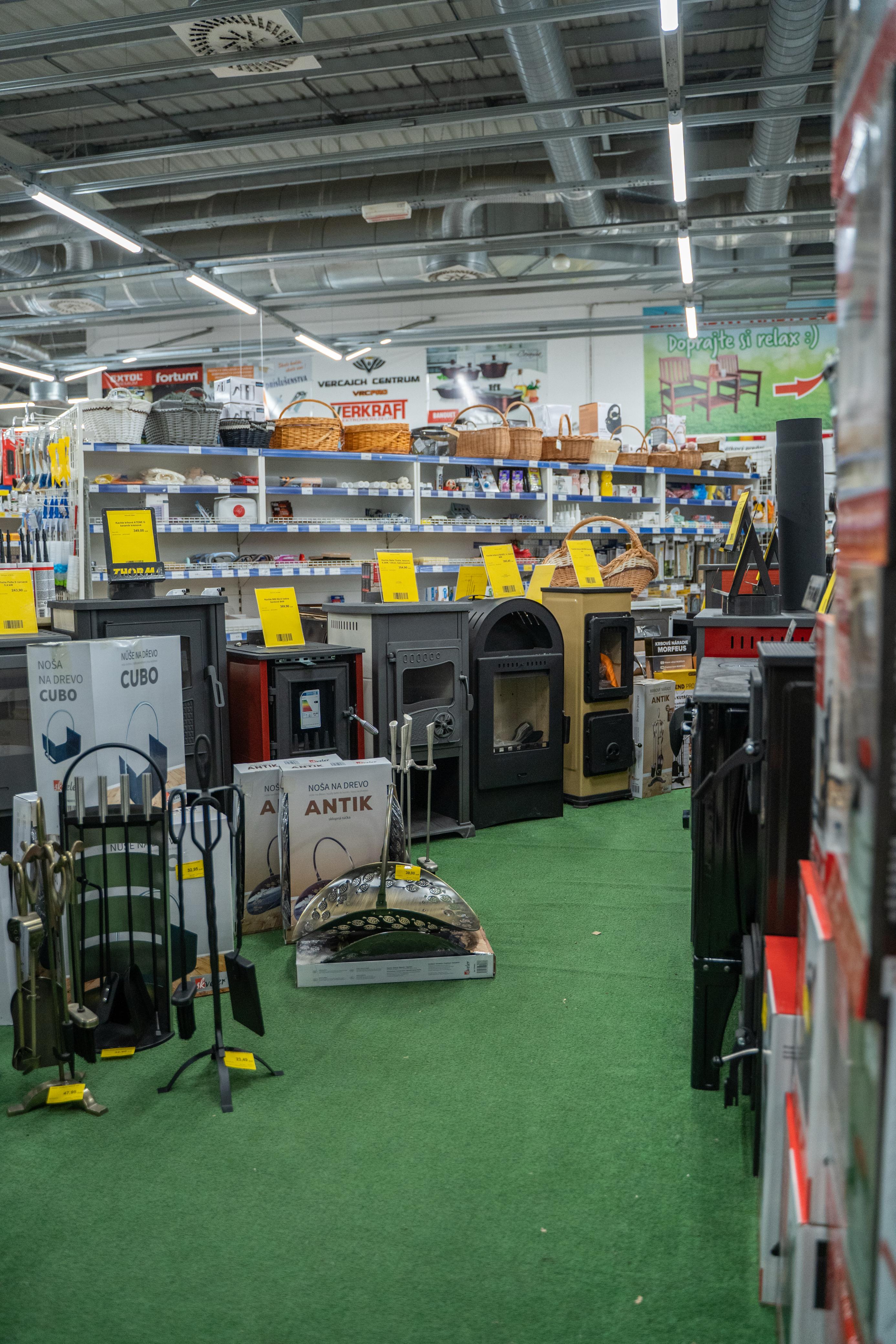 Interiér predajne GardenPluss Púchov